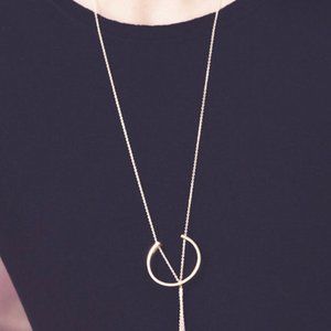 New Soko Hewa Silver Pendant Chain Tassle Necklace